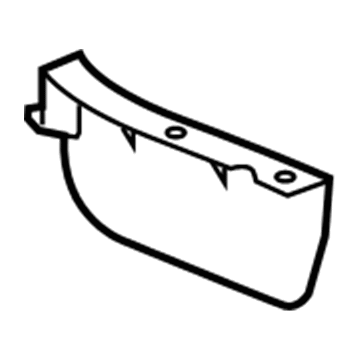 GM 84075111 Deflector Assembly, Front Tire Front Air