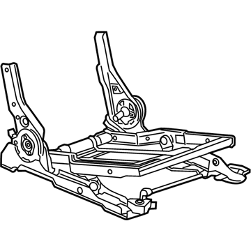 GM 23465426 Frame Assembly, 3Rd Row Seat Cushion