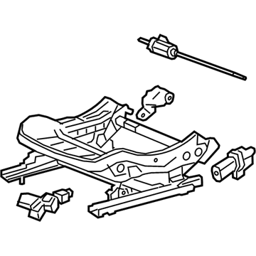 GM 13515571 Frame Assembly, Front Seat Cushion