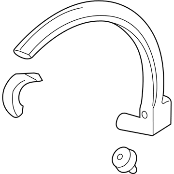 GM 42504992 Molding Assembly, Front Wheel Opening