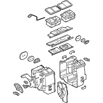 GM 19130190 Module Pkg,Heater & A/C Evaporator & Blower (Case Package)