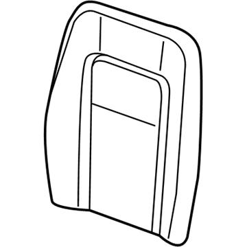GM 23455925 Cover Asm,Rear Seat Back