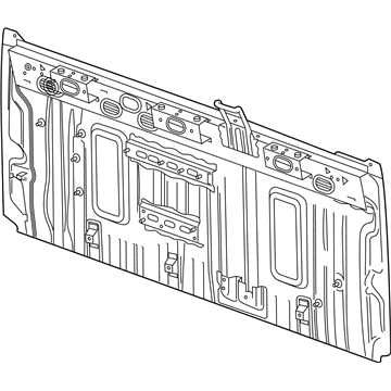 GM 84538567 Panel Assembly, R/End