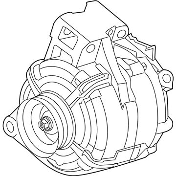 2011 GMC Terrain Alternator - 23285091