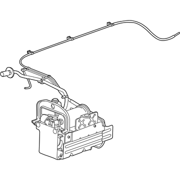 84355910 - Genuine GM Compressor Assembly, Rear Air Spring