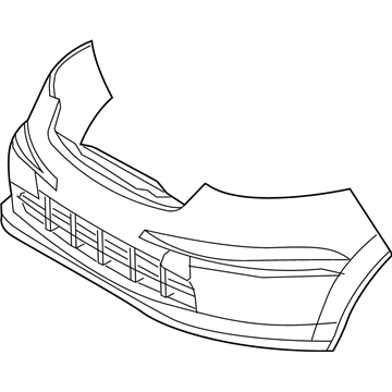 GM 19316709 Front Bumper, Cover