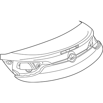 GM 13496005 Lid Assembly, Rear Compartment