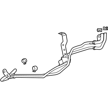 GM 12654555 Pipe Assembly, Exhaust Pressure Sensor