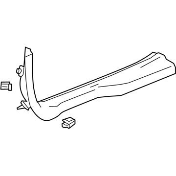 GM 26215303 Molding Assembly, Front Side Door Sill Garnish *Atmosphere