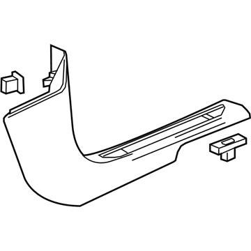 GM 84249531 Molding Assembly, Front Side Door Sill Garnish *Atmosphere R