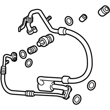 GM 84211812 Hose Assembly, A/C Cmpr & Cndsr