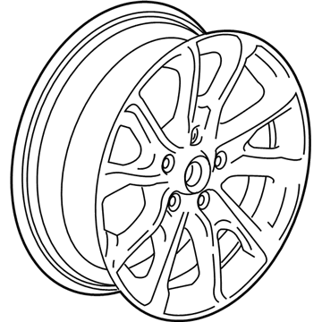 GM 84732097 Wheel, Front & Rr