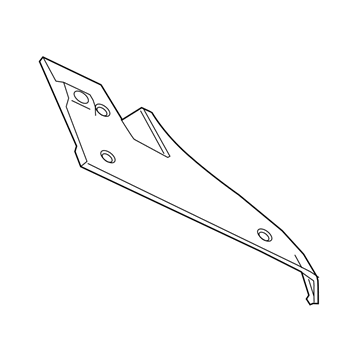 GM 84070692 Panel, Rear Body Structure Stop Lamp Trim