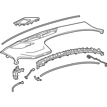 GM 26674975 Panel Assembly, Instrument *Atmosphere