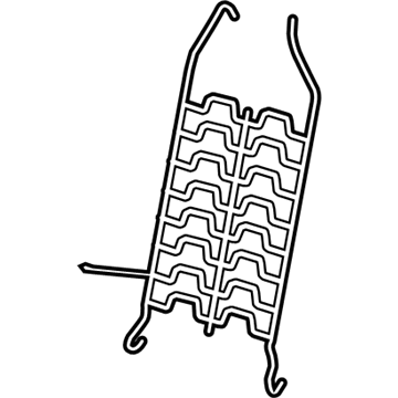 GM 23474606 Support Assembly, Front Seat Back Pad