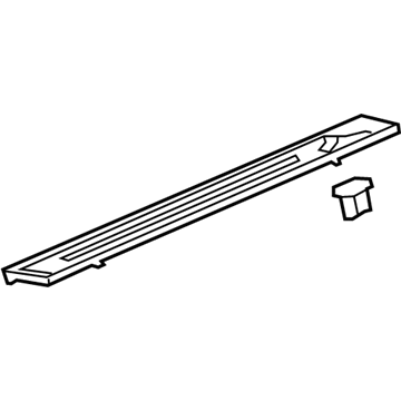 GM 23484515 Plate Assembly, Front Side Door Sill Trim