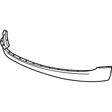 GM 22825737 Front Bumper Cover Lower