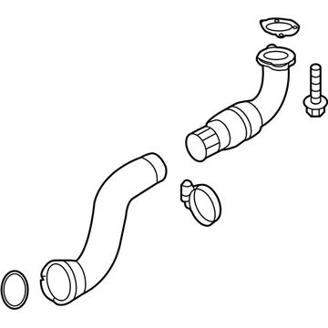 GM 22885782 Charging Air Cooler Inlet Air Hose Assembly