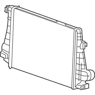 2019 Cadillac CT6 Radiator - 23385892