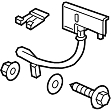 Chevrolet Colorado Brake Line - 84244992