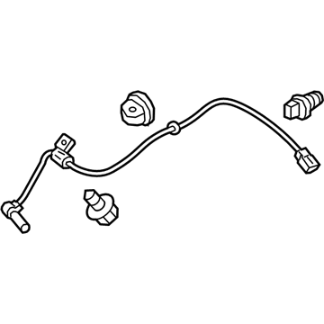 Chevrolet Wheel Speed Sensor - 84375752