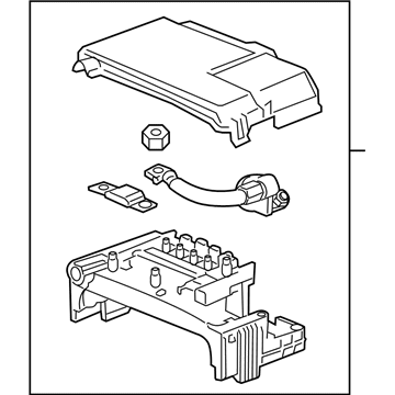 GM 23109802 Block Assembly, Rear Body Fuse