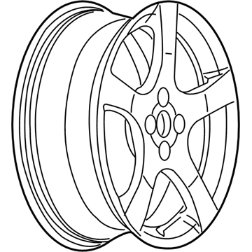 2010 Chevrolet Cobalt Spare Wheel - 9595090