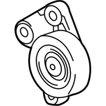 2018 Buick LaCrosse A/C Idler Pulley - 12680377