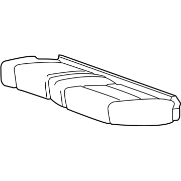 GM 84050150 Cover Assembly, Rear Seat Cushion *Dune