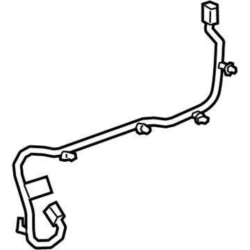 2021 GMC Sierra Chassis Wiring Harness Connector - 84619543