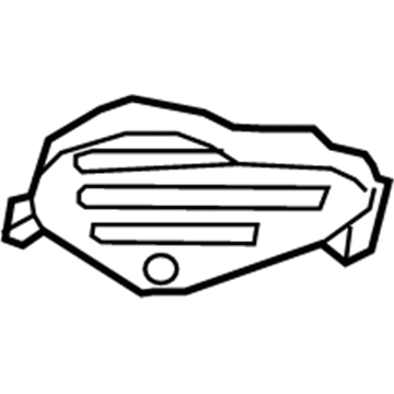 Buick Envision Underbody Splash Shield - 23447605