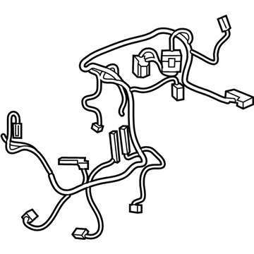 GM 84055912 Harness Assembly, A/C Wiring