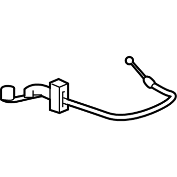 GM 22924580 Cable,Hood Secondary Latch Release