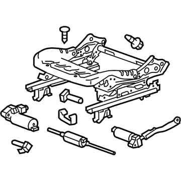 GM 13581388 Frame Assembly, Front Seat Cushion