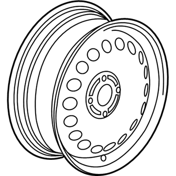2022 Chevrolet Spark Spare Wheel - 95192359