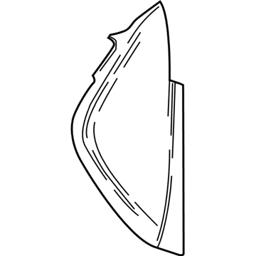 GM 84369451 Cover Assembly, Instrument Panel Outer Trim *Jet Black