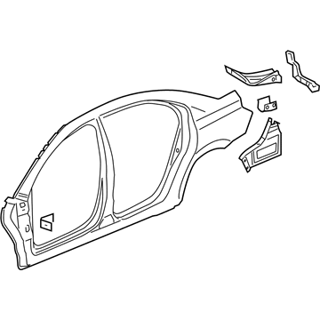 GM 25888117 Frame Assembly, Body Side Outer