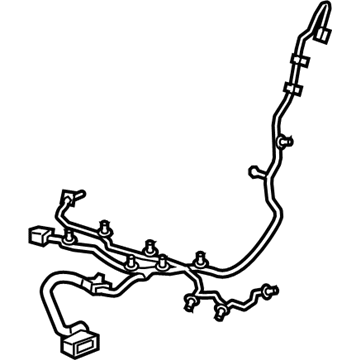 GM 84160290 Harness Assembly, Front Seat Wiring