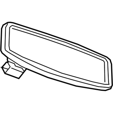 GM 13540313 Mirror Assembly, I/S Rr View