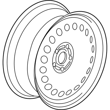 2016 Chevrolet Malibu Spare Wheel - 22969718