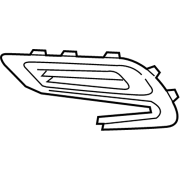 GM 42491763 Cover, Front Fog Lamp