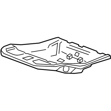 GM 23245126 Support Assembly, Front Seat Cushion Pad