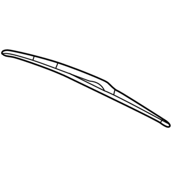 GM 23204904 Weatherstrip Assembly, Front Side Door Front Auxiliary