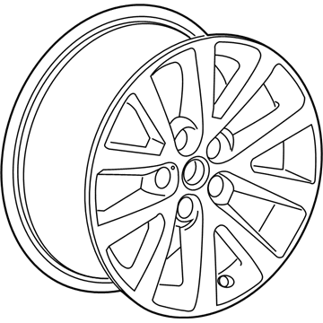 2015 Chevrolet Malibu Spare Wheel - 23123754