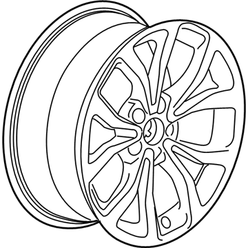 2016 Cadillac ATS Spare Wheel - 22921896