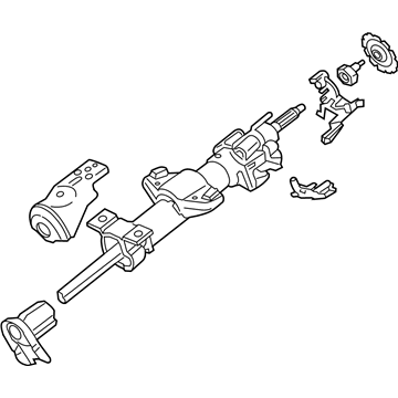 GM Genuine Parts 20835059 Steering Column GM Genuine Parts 20835059 Steering Column