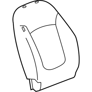 GM 95263512 Cover,Front Seat Back