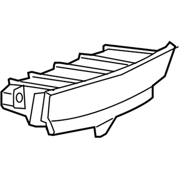GM 23241770 Tray, Front Floor Console Rear Stowage