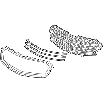 GM 95433926 Grille Assembly, Front