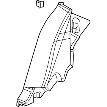 GM 15226212 Panel Asm,Body Lock Pillar Lower Trim *Neutral L